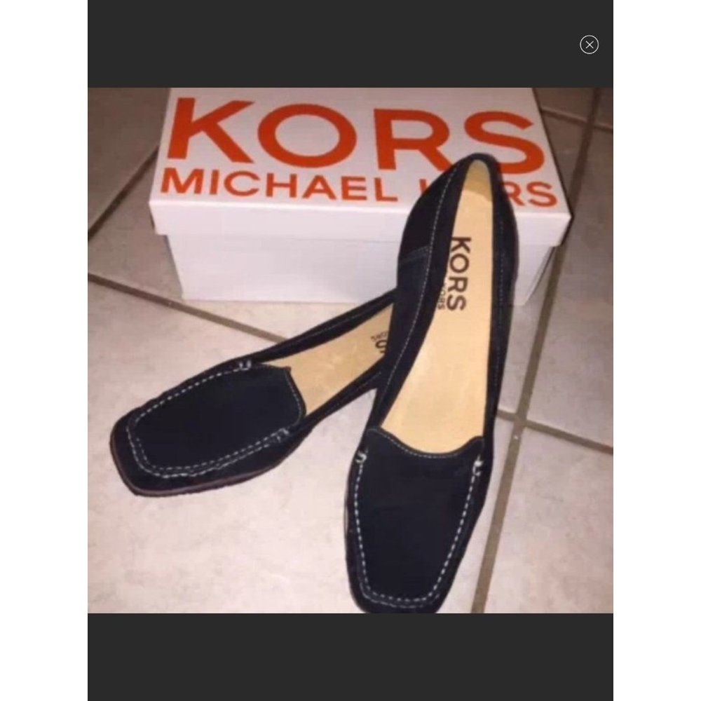 KORS Michael Faithful black shoes NEW 10